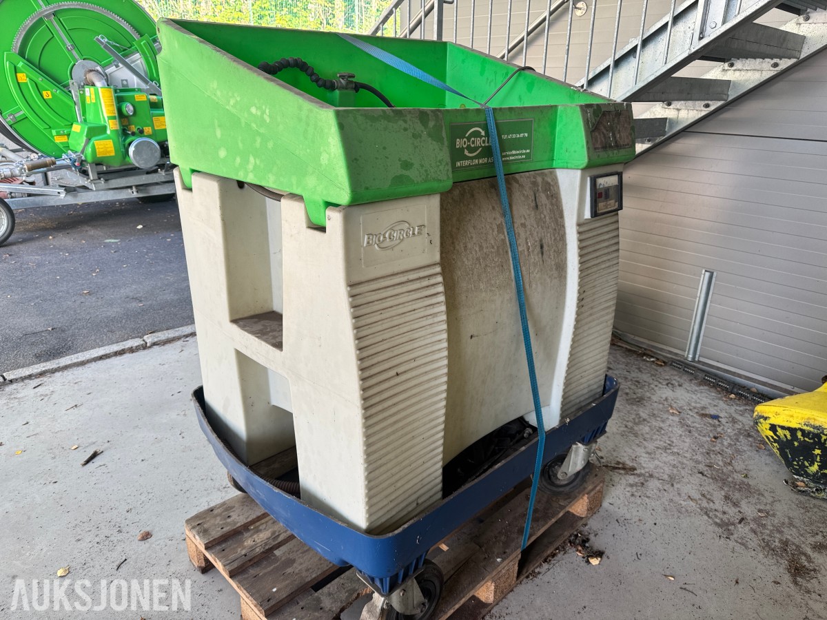 Bio-Circle Delevasker med 60L kjemikalie