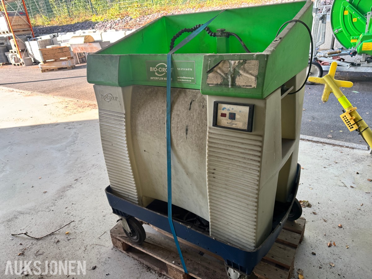 Bio-Circle Delevasker med 60L kjemikalie