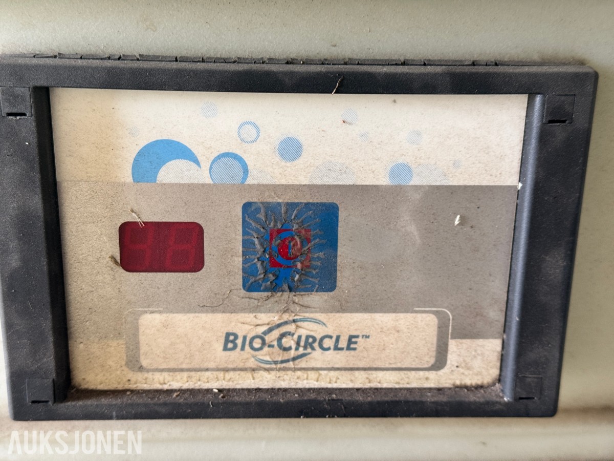 Bio-Circle Delevasker med 60L kjemikalie
