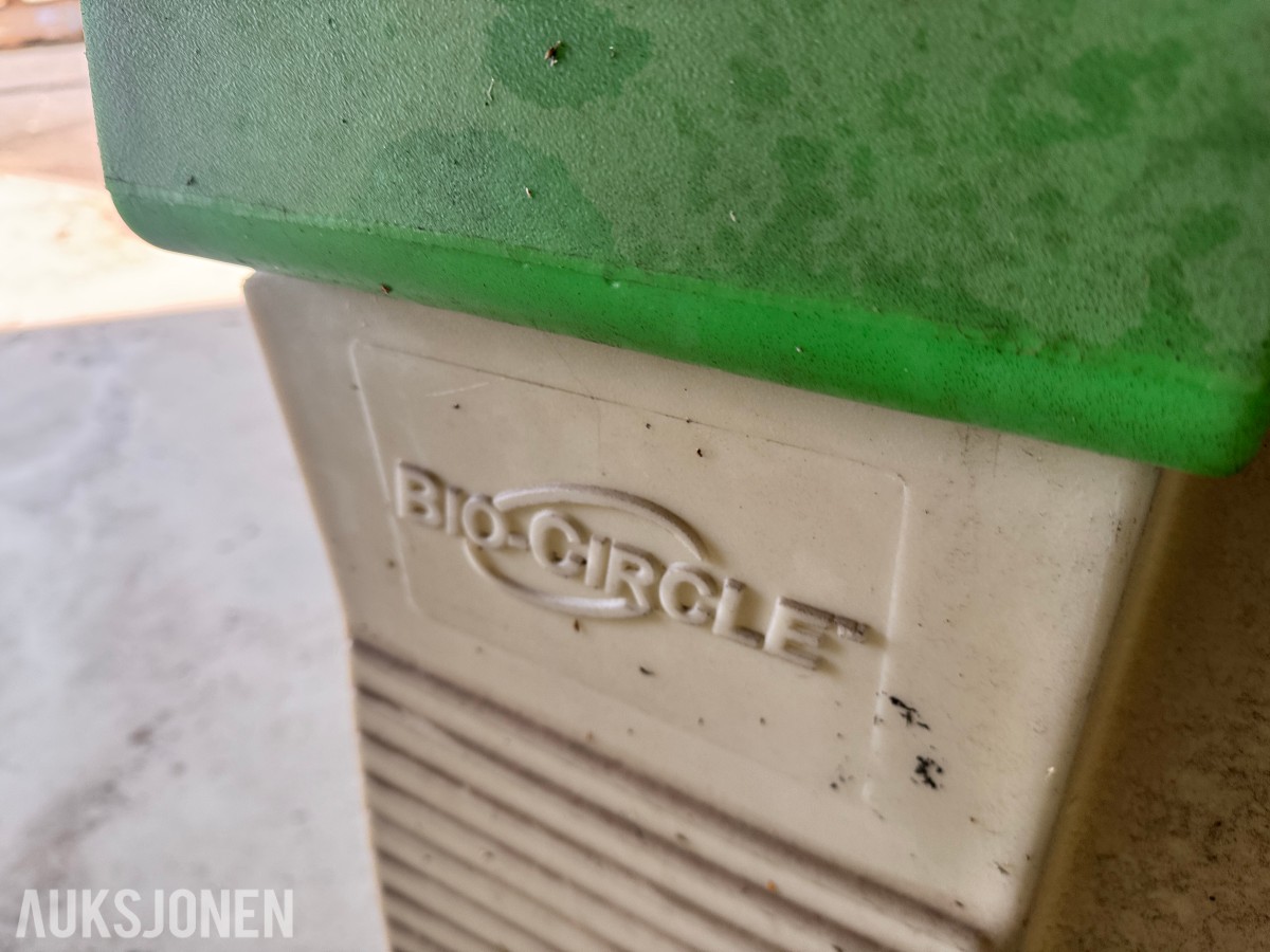 Bio-Circle Delevasker med 60L kjemikalie