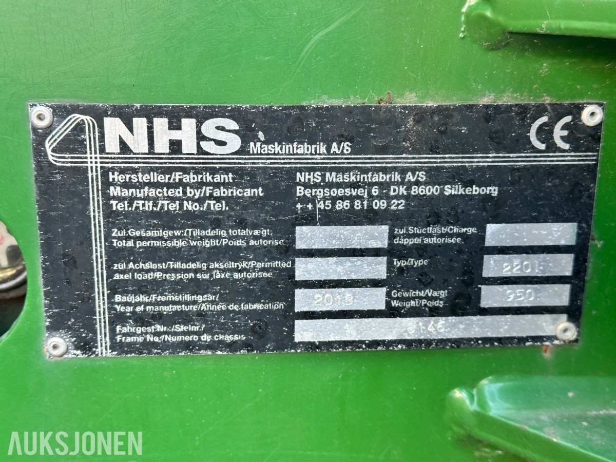 2013 Flishugger NHS 220