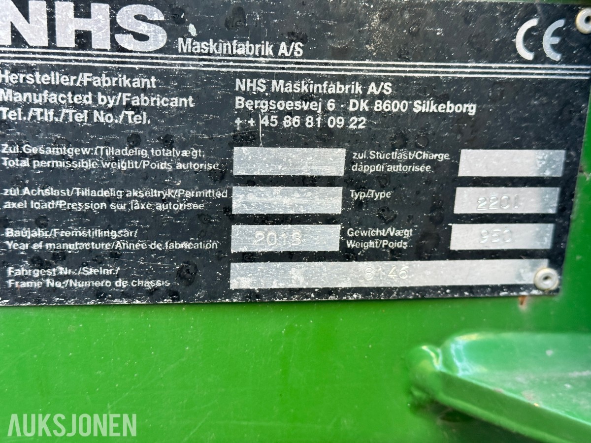 2013 Flishugger NHS 220