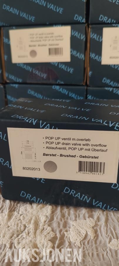 Ny bunnventil til servant - 14 stk