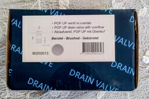 Ny bunnventil til servant - 14 stk