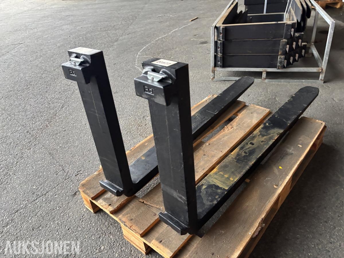 2026 5 tonn manuell pallegaffel - 1400mm - Mekanisk pallegaffel