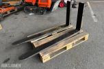 2026 5 tonn manuell pallegaffel - 1400mm - Mekanisk pallegaffel
