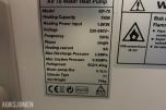 2024 KP-70 luft-til-vann varmepumpe 7 kW Demobrukt 