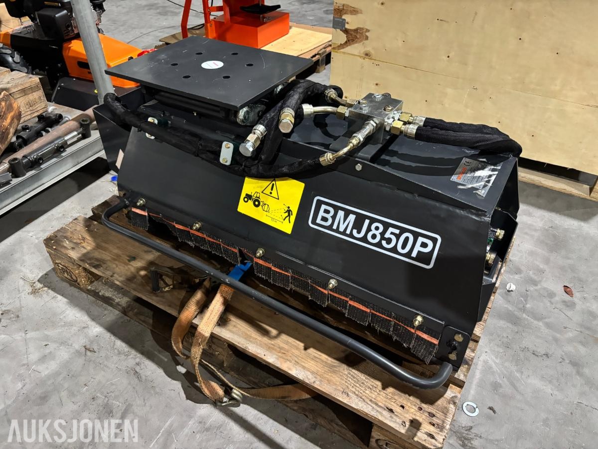 2026 Wee MBJ850P Kantklipper / Beitepusser til gravemaskin, topplate