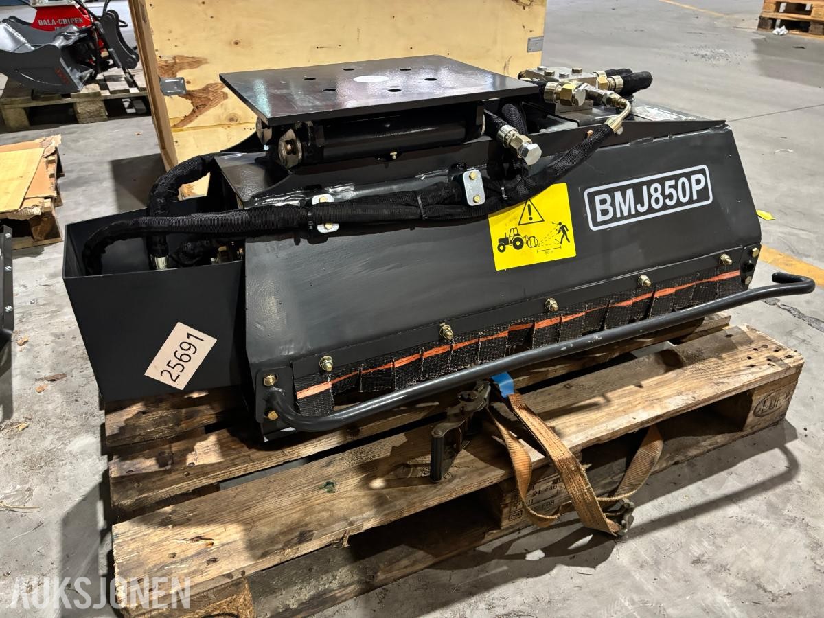 2026 Wee MBJ850P Kantklipper / Beitepusser til gravemaskin, topplate