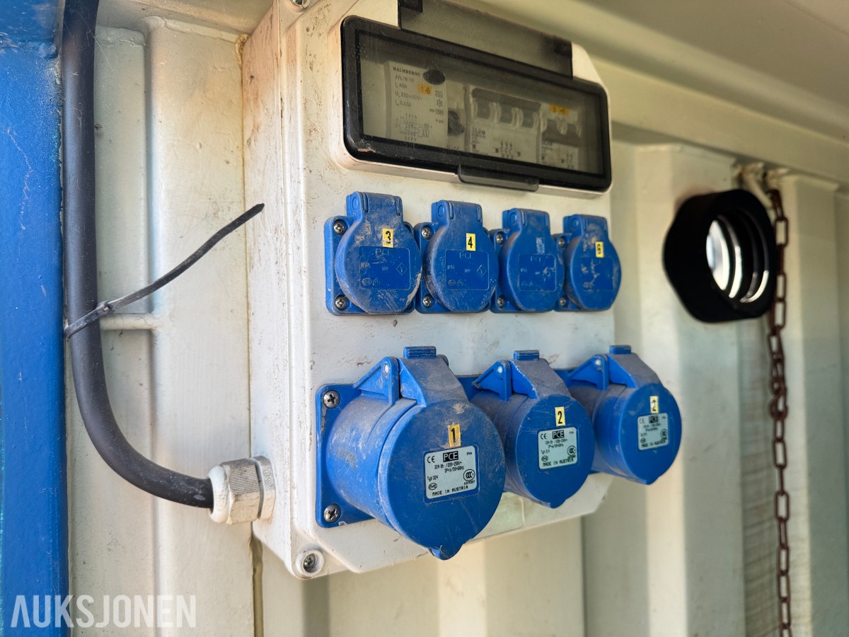 Satema/Cummins 17 kVA aggregat i container