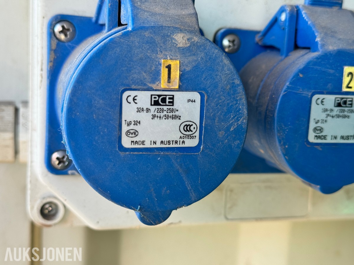 Satema/Cummins 17 kVA aggregat i container