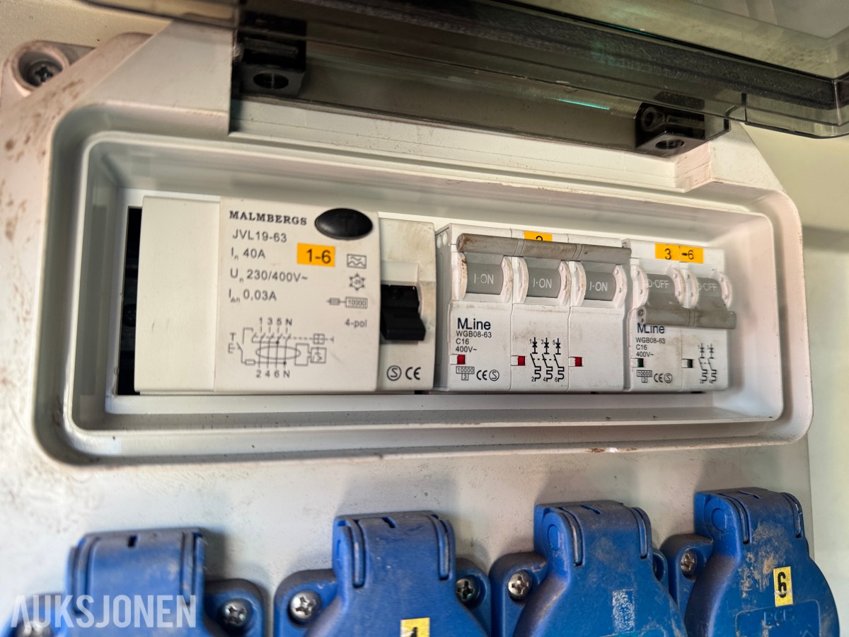 Satema/Cummins 17 kVA aggregat i container