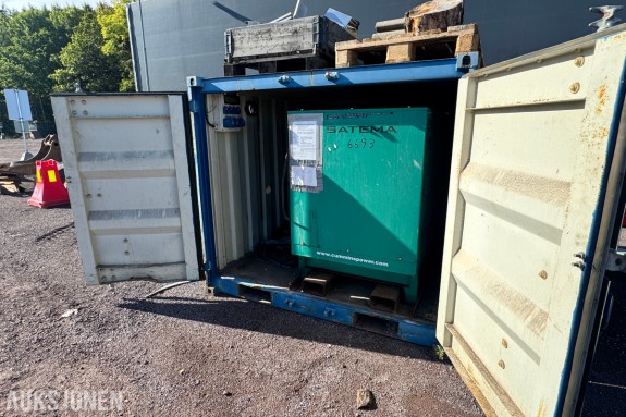 Satema/Cummins 17 kVA aggregat i container