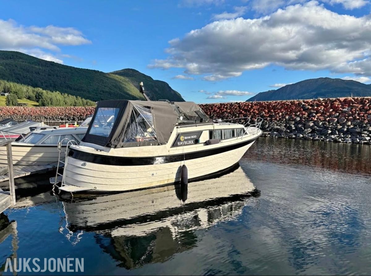 1986 Biam 800 båt med YANMAR 75 HK