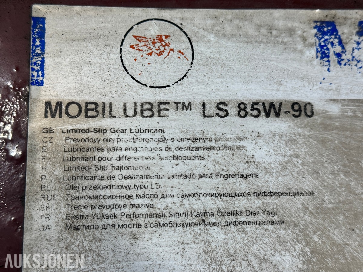 2 stk fat Mobilube LS 85W-90 - 416 liter