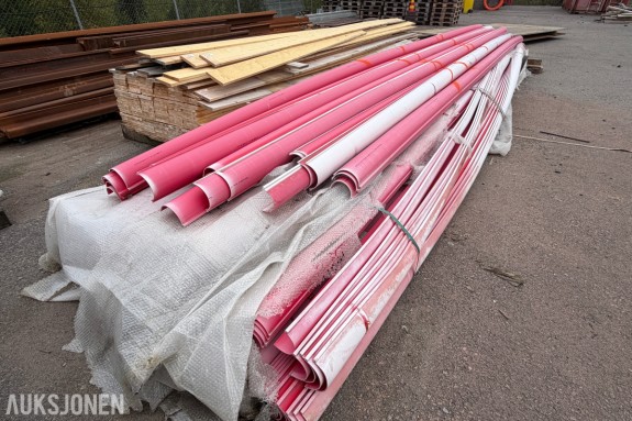 Pipelife delte kabelbeskyttelsesrør 115/110 - PVC 110 x 2,2 mm - lengde cirka 5 meter