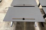 4 stk Swedstyle elektriske hev-/senk skrivebord 140 × 80 cm