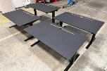 4 stk SWEDSTYLE elektriske hev/senk skrivebord 140 × 80 cm