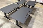 4 stk SWEDSTYLE elektriske hev/senk skrivebord 140 × 80 cm