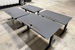 4 stk SWEDSTYLE elektriske hev/senk skrivebord 140 × 80 cm