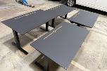 4 stk SWEDSTYLE elektriske hev/senk skrivebord 140 × 80 cm