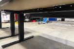 4 stk SWEDSTYLE elektriske hev/senk skrivebord 140 × 80 cm