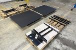 2 stk. JAZZ Executive møtebord 1400 x 1200 mm