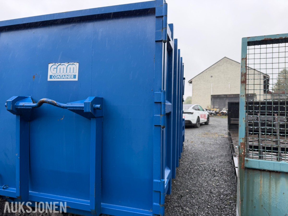2000 mod. GMM KPM 16 presscontainer. Krokramme. Komplett