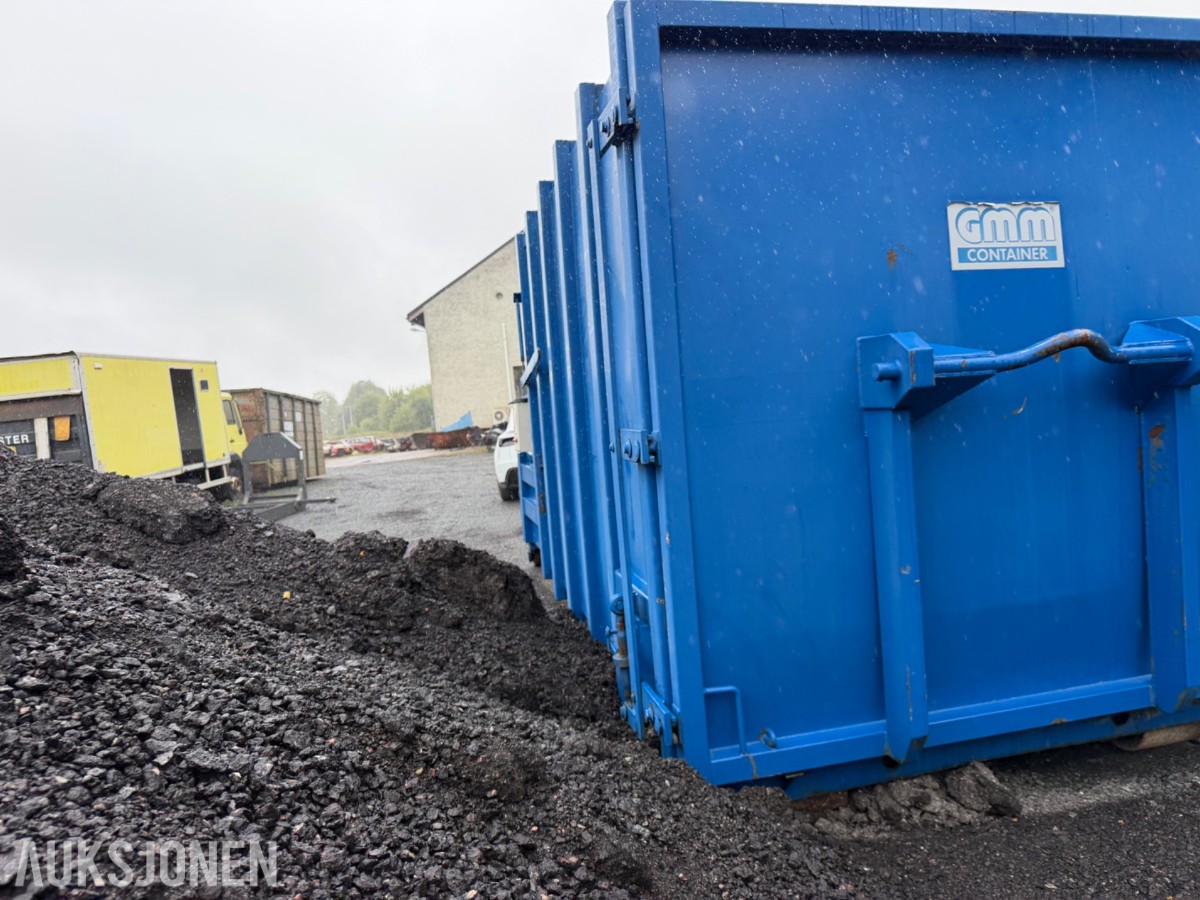 2000 mod. GMM KPM 16 presscontainer. Krokramme. Komplett