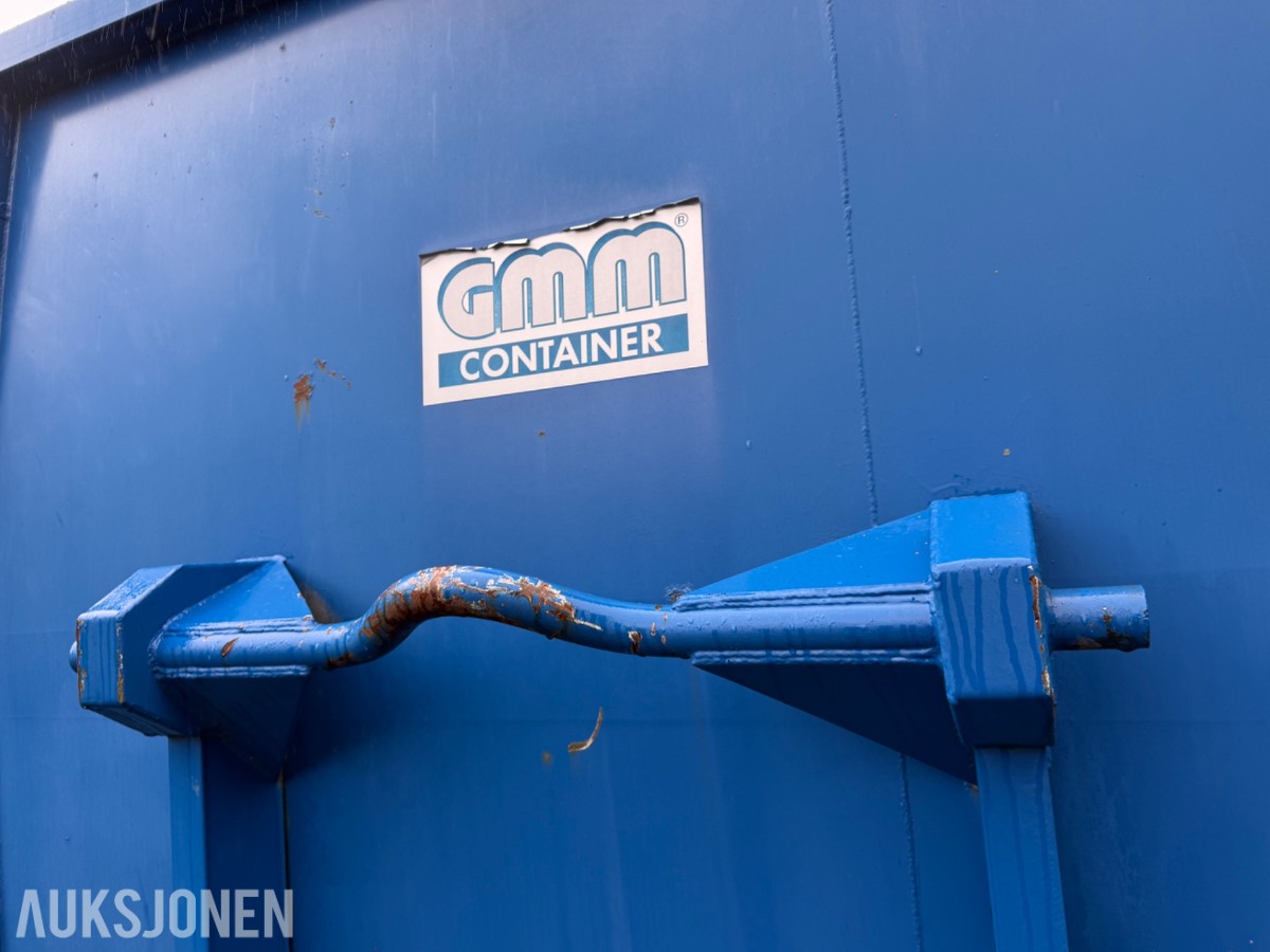 2000 mod. GMM KPM 16 presscontainer. Krokramme. Komplett