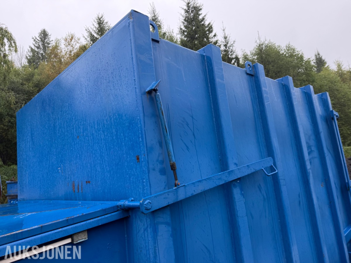 2000 mod. GMM KPM 16 presscontainer. Krokramme. Komplett