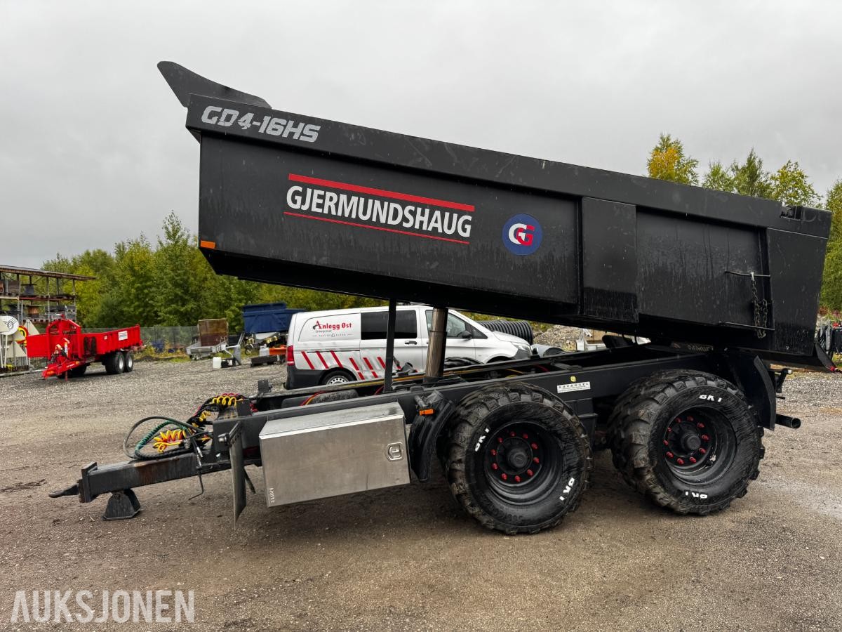 2017 Gigant  GD 4-16HS dumperhenger 17 tonn lasteevne