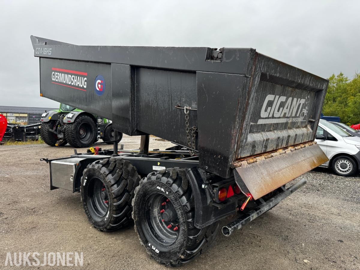 2017 Gigant  GD 4-16HS dumperhenger 17 tonn lasteevne