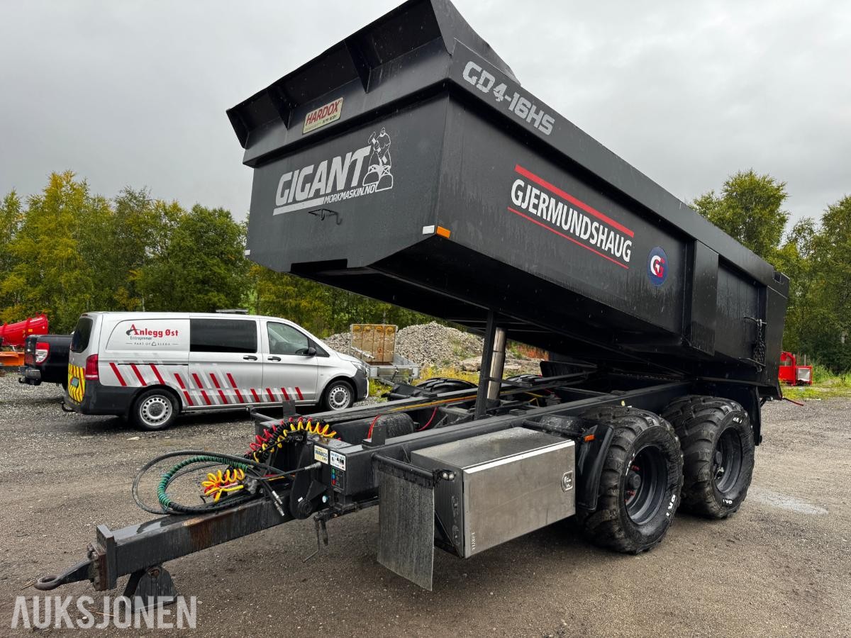 2017 Gigant  GD 4-16HS dumperhenger 17 tonn lasteevne