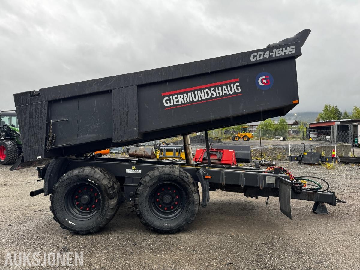2017 Gigant  GD 4-16HS dumperhenger 17 tonn lasteevne