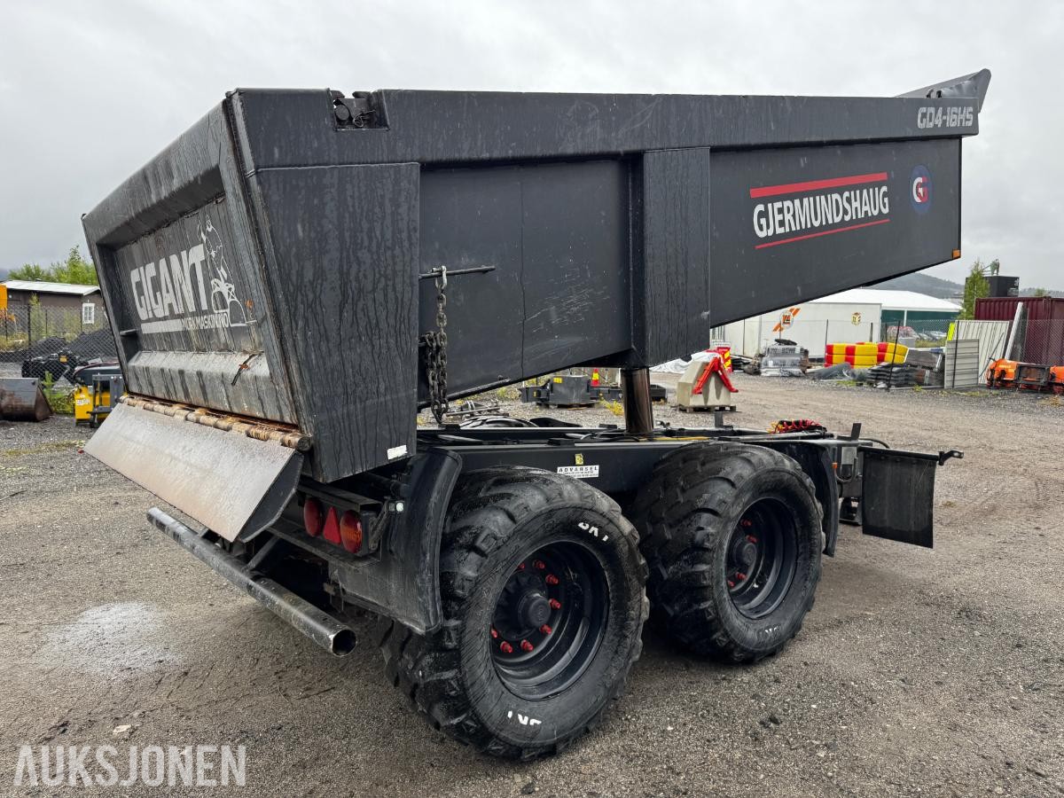 2017 Gigant  GD 4-16HS dumperhenger 17 tonn lasteevne