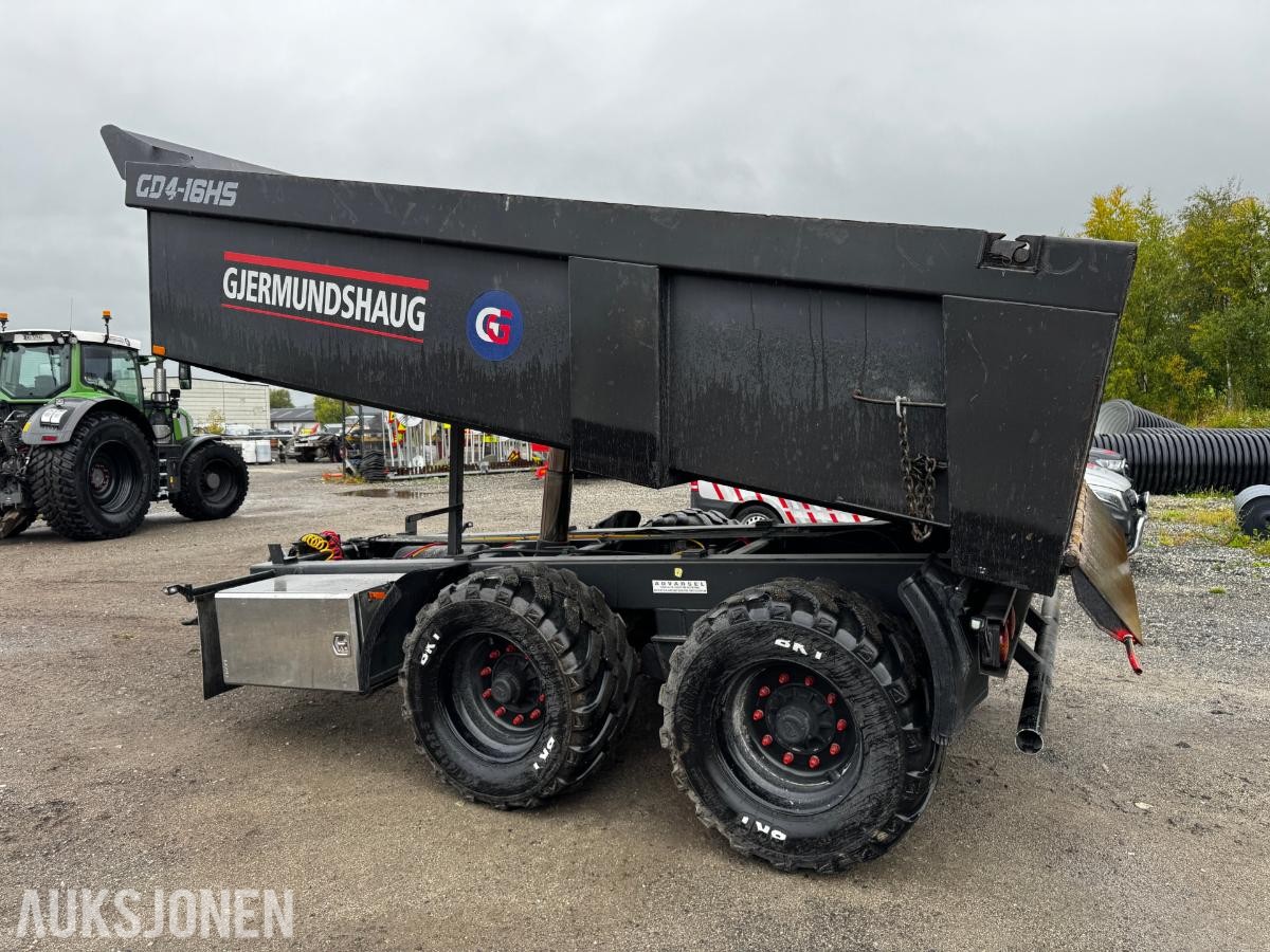 2017 Gigant  GD 4-16HS dumperhenger 17 tonn lasteevne