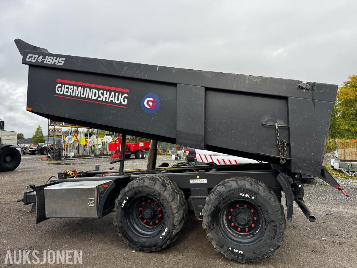 2017 Gigant  GD 4-16HS dumperhenger 17 tonn lasteevne