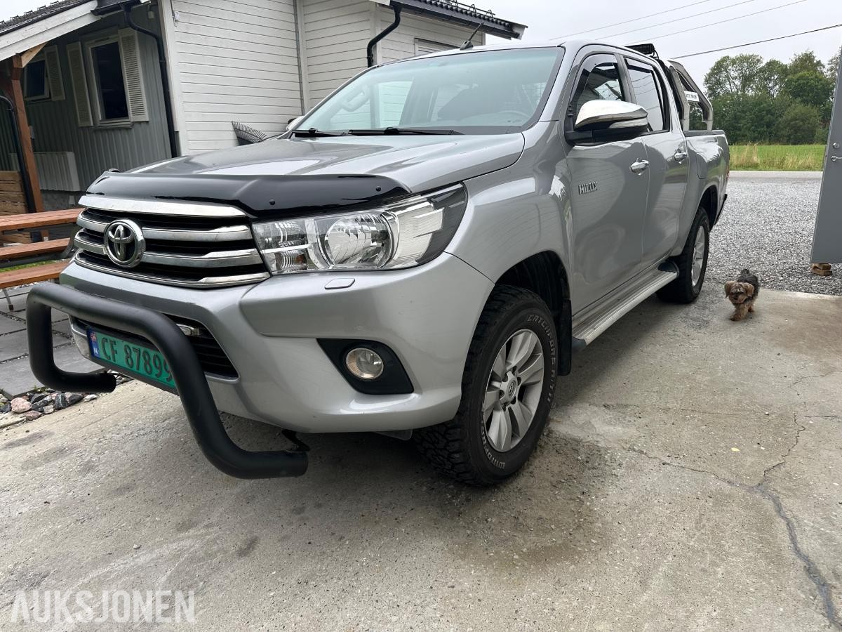 2017 Toyota HiLux 2,4 150hk 4WD Automat, Ryggekamera, Hengerfeste