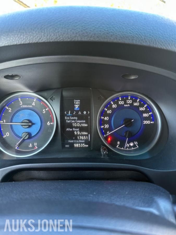 2017 Toyota HiLux 2,4 150hk 4WD Automat, Ryggekamera, Hengerfeste