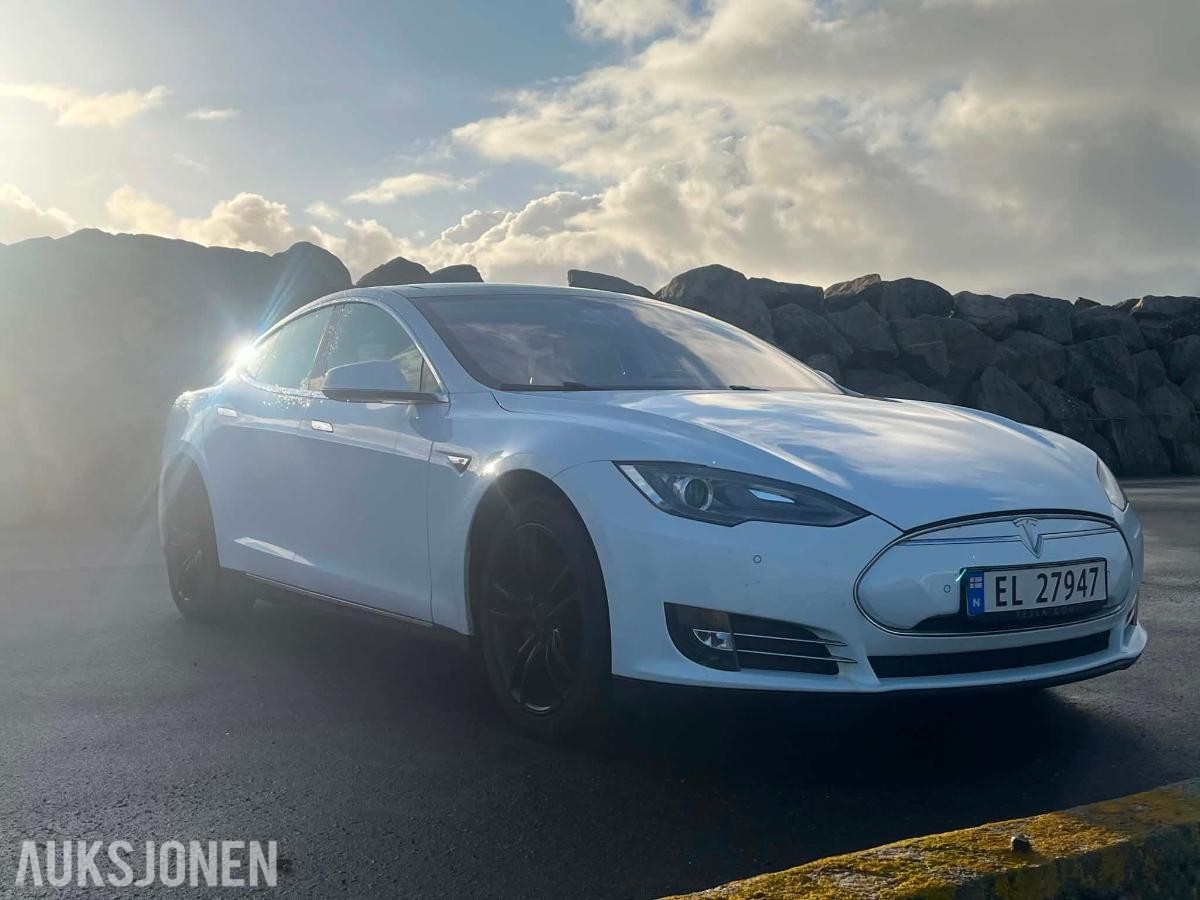2013 TESLA MODEL S SKINN NAVIGASJON LUFTFJÆRING FREE-LADING