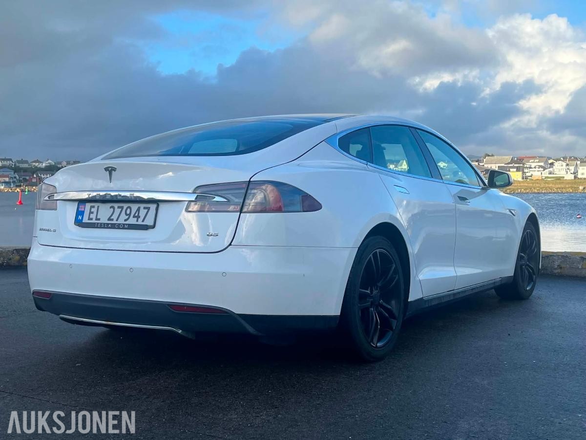 2013 TESLA MODEL S SKINN NAVIGASJON LUFTFJÆRING FREE-LADING