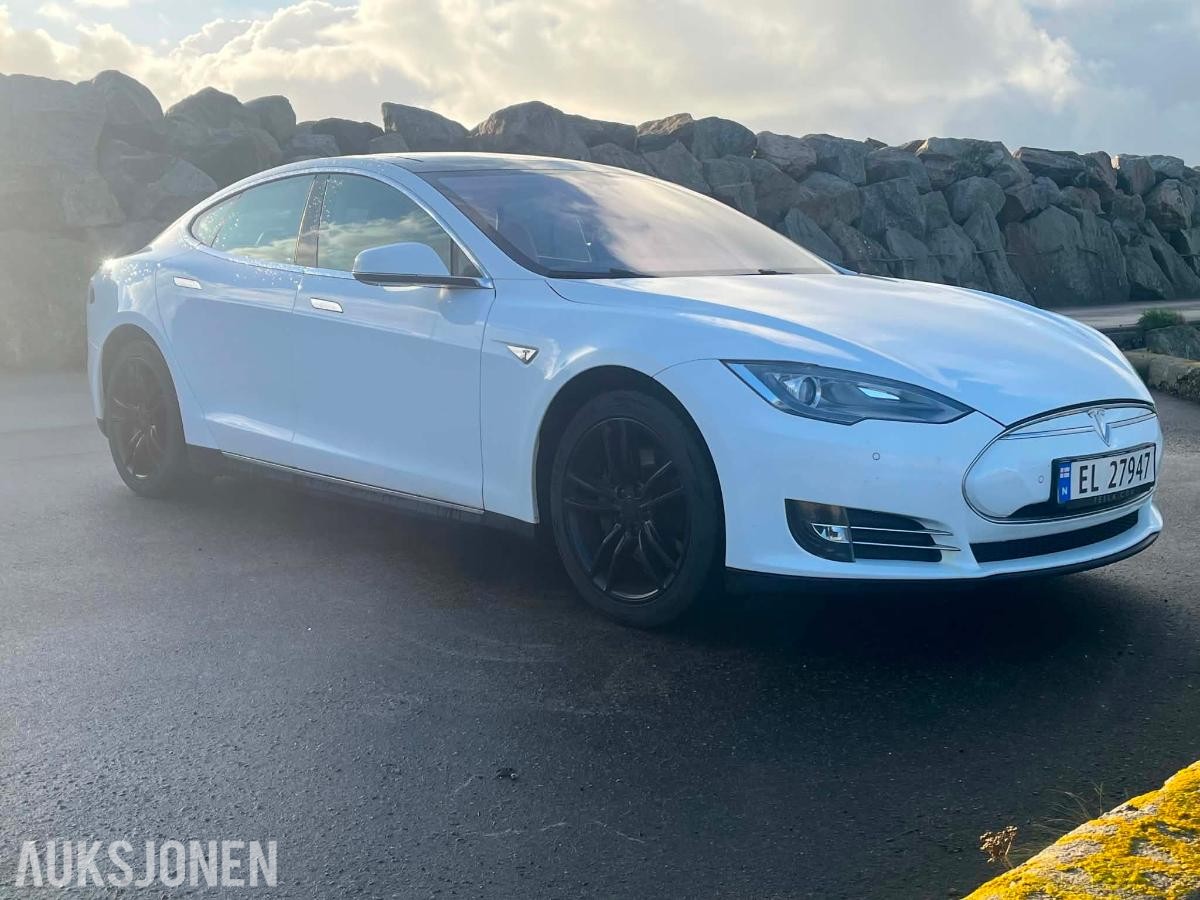 2013 TESLA MODEL S SKINN NAVIGASJON LUFTFJÆRING FREE-LADING