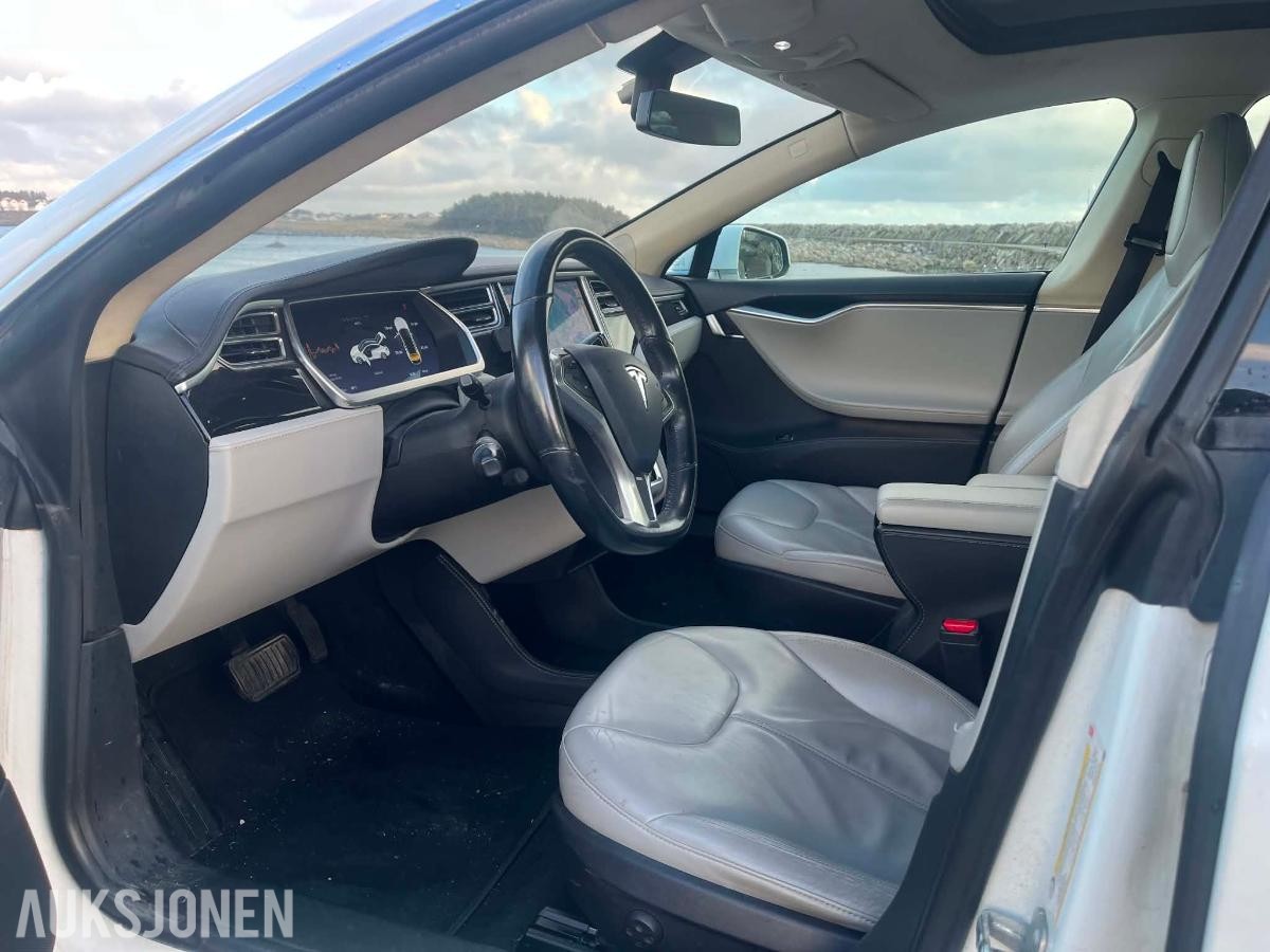 2013 TESLA MODEL S SKINN NAVIGASJON LUFTFJÆRING FREE-LADING