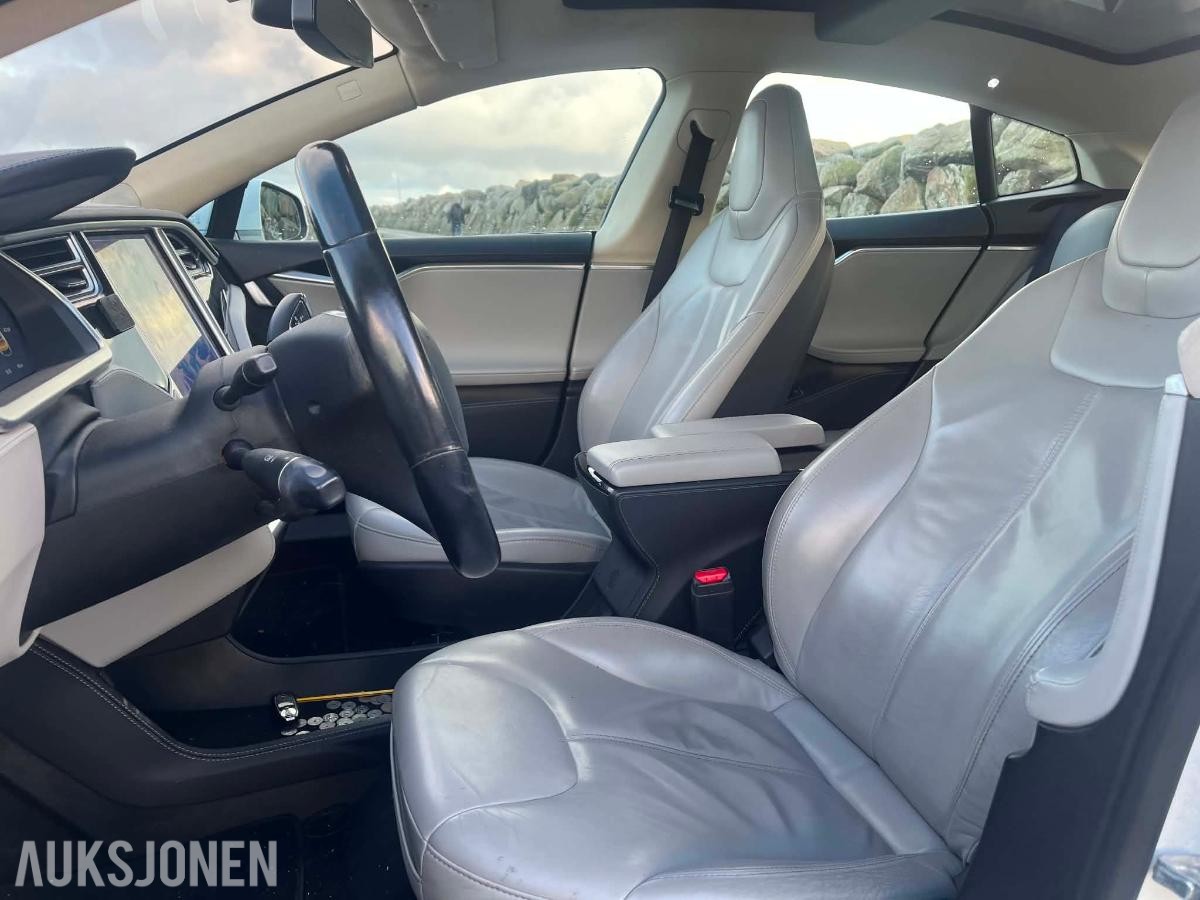 2013 TESLA MODEL S SKINN NAVIGASJON LUFTFJÆRING FREE-LADING