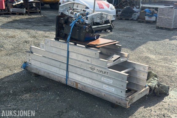 Toplift takheis / stigeheis med skinner og løfteenhet