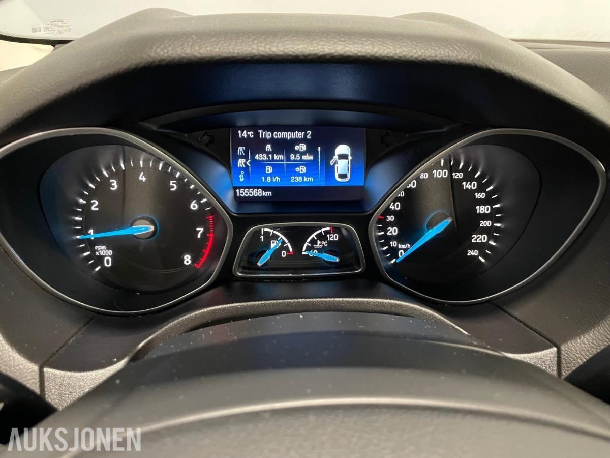 2016 Ford Focus, 1,0 EcoBoost 125hk man, 155568km
