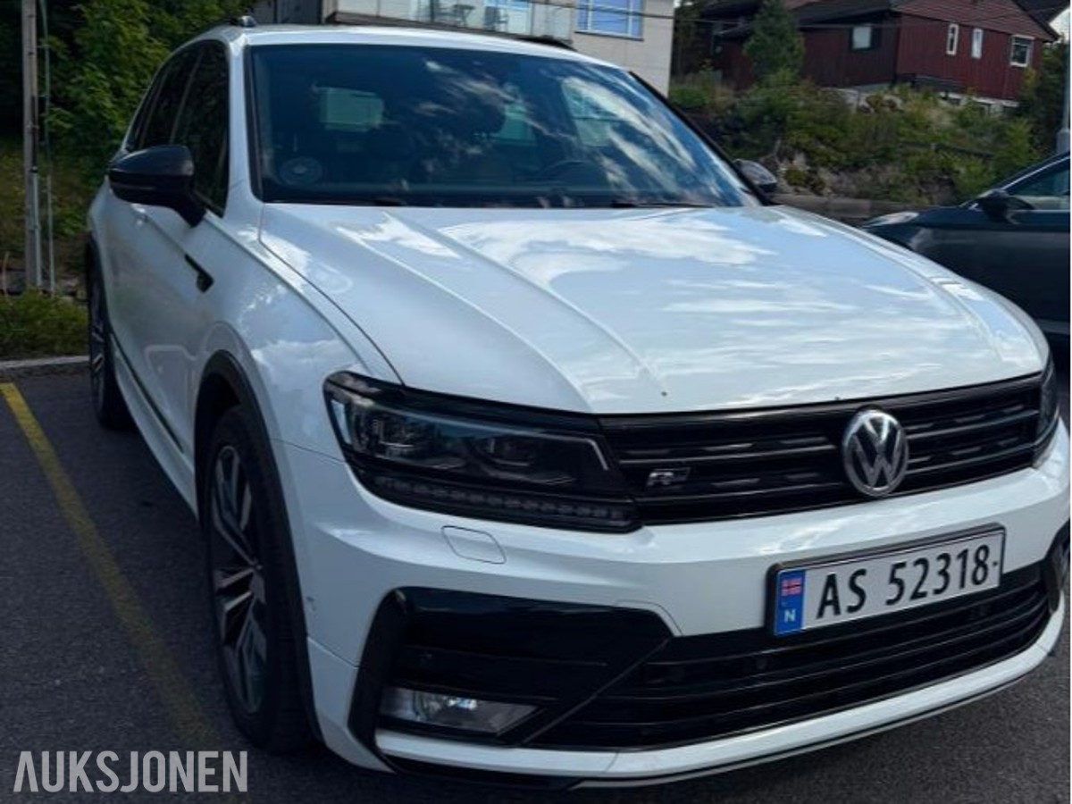 2017 Volkswagen Tiguan R-LINE 2,0 TDI 150HK 4MOTION DSG HENGERFESTE VARMER