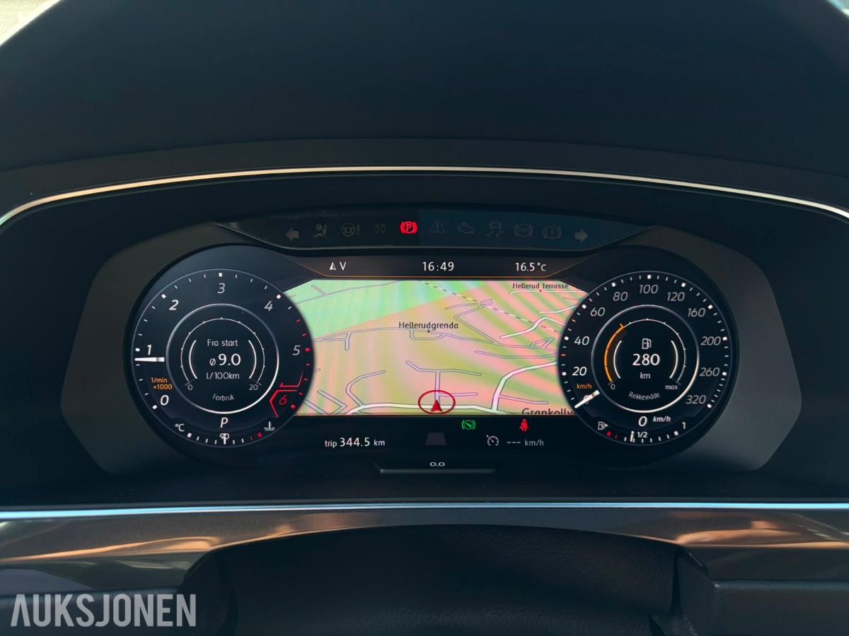 2017 Volkswagen Tiguan R-LINE 2,0 TDI 150HK 4MOTION DSG HENGERFESTE VARMER