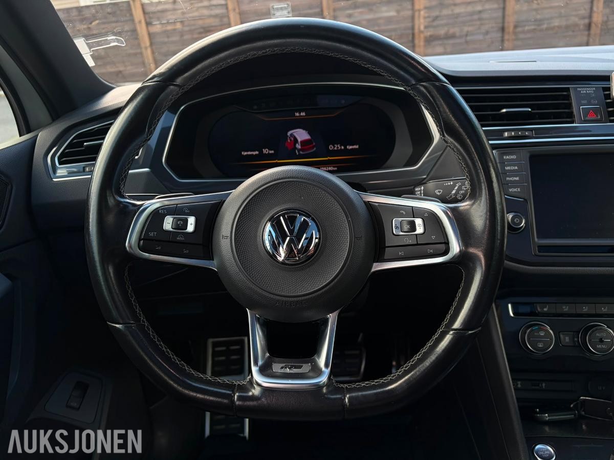 2017 Volkswagen Tiguan R-LINE 2,0 TDI 150HK 4MOTION DSG HENGERFESTE VARMER